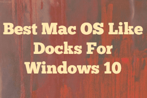 mac os finder bar for windows 10